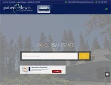 Tablet Screenshot of livethetahoelife.com